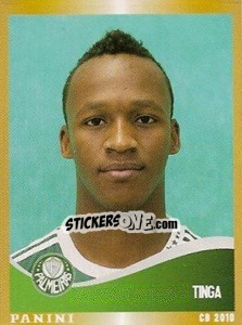 Figurina Tinga - Campeonato Brasileiro 2010 n. 286 - Panini