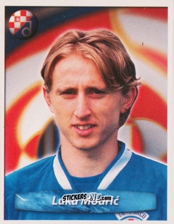 Figurina Luka Modric - Nogomet 2006-2007 n. 81 - Kiosk distribucija