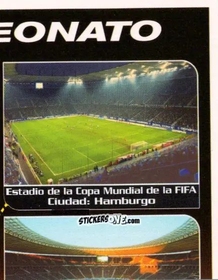 Figurina Sedes Del Campeonato (puzzle 3) - Mundial Alemania 2006 n. 3 - Navarrete