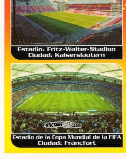 Figurina Sedes Del Campeonato (puzzle 7) - Mundial Alemania 2006 n. 7 - Navarrete