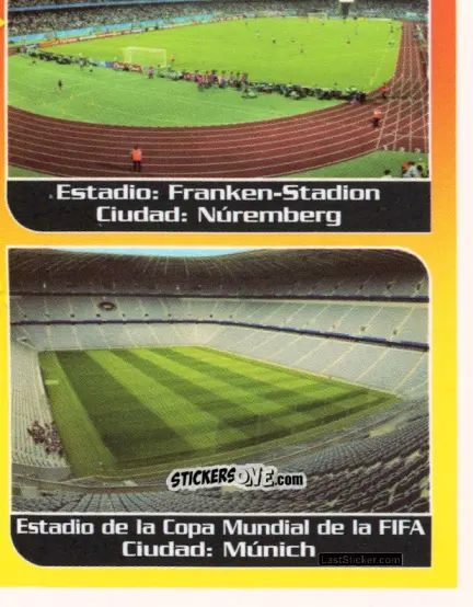 Figurina Sedes Del Campeonato (puzzle 9) - Mundial Alemania 2006 n. 9 - Navarrete