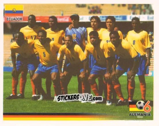 Cromo Equipo - Mundial Alemania 2006 n. 28 - Navarrete