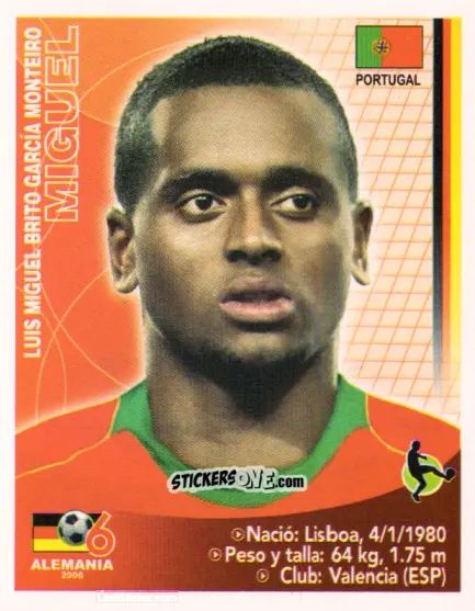 Figurina Miguel - Mundial Alemania 2006 n. 197 - Navarrete