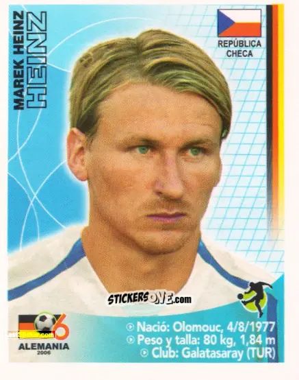 Cromo Marek Heinz - Mundial Alemania 2006 n. 261 - Navarrete