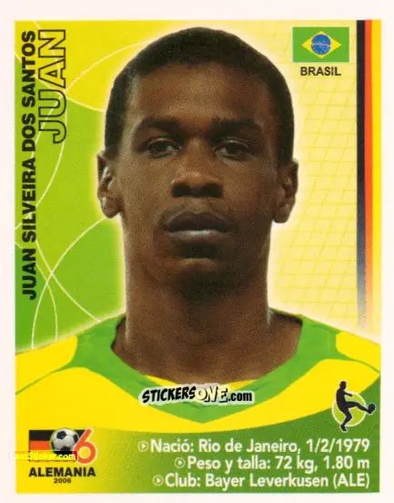 Cromo Juan - Mundial Alemania 2006 n. 287 - Navarrete