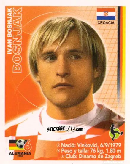 Figurina Ivan Bosnjak - Mundial Alemania 2006 n. 305 - Navarrete
