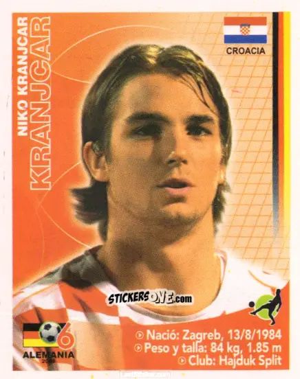 Figurina Niko Kranjcar - Mundial Alemania 2006 n. 306 - Navarrete