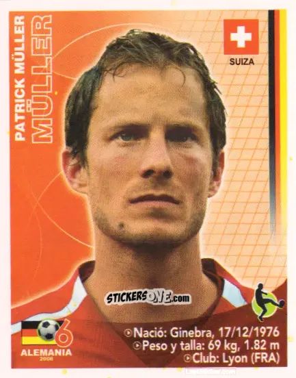 Figurina Patrick Müller - Mundial Alemania 2006 n. 355 - Navarrete