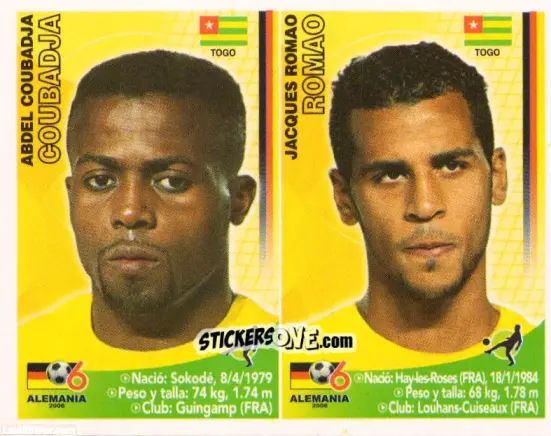 Cromo Abdel Coubadja / Jacques-Alaixys Romao