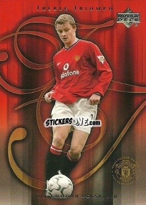 Cromo Ole Gunnar Solskjaer - Manchester United Legends 2002 n. 61 - Upper Deck