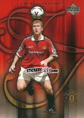 Figurina Paul Scholes - Manchester United Legends 2002 n. 67 - Upper Deck