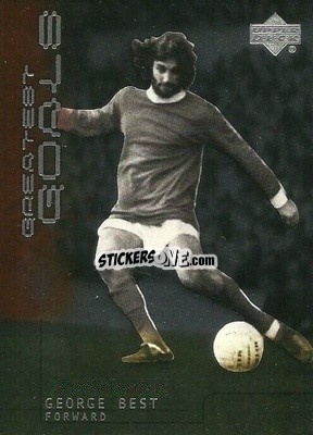 Figurina George Best - Manchester United Legends 2002 n. GG7 - Upper Deck