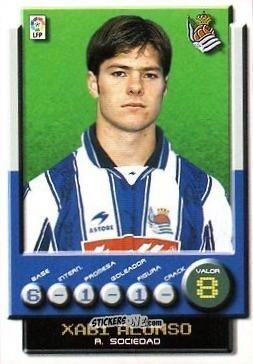 Figurina Xabi Alonso - Superliga 2001-2002 n. 290 - Panini