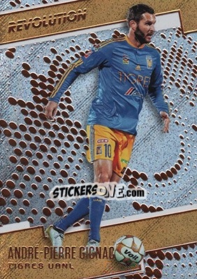 Figurina Andre-Pierre Gignac - Revolution Soccer 2017 n. 138 - Panini