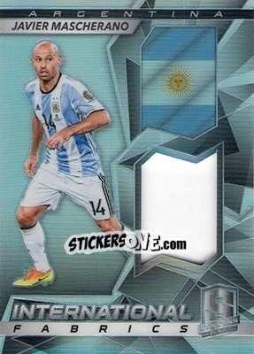 Sticker Javier Mascherano - Spectra Soccer 2016 n. IF-JMA - Panini