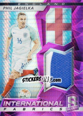 Figurina Phil Jagielka - Spectra Soccer 2016 n. IF-PJ - Panini