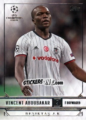 Cromo Vincent Aboubakar - UEFA Champions League Showcase 2016-2017 n. 22 - Topps
