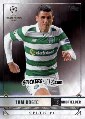 Figurina Tom Rogic - UEFA Champions League Showcase 2016-2017 n. 36 - Topps