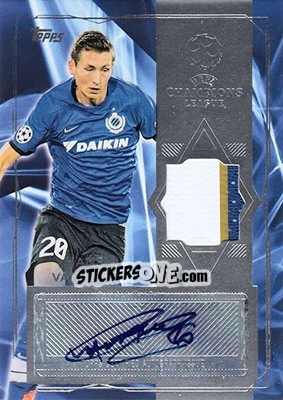 Cromo Hans Vanaken - UEFA Champions League Showcase 2016-2017 n. AM-HV - Topps