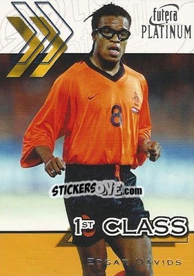 Figurina Edgar Davids - World Stars 2002 n. 7 - Futera