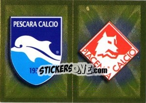 Figurina Scudetto (Pescara - Piacenza) - Calciatori 2010-2011 n. 571 - Panini