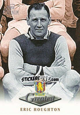 Cromo Eric Houghton - Aston Villa Greatest Platinum 1999 n. 28 - Futera