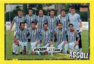 Figurina Squadra - Calcio 2006-2007 Pocket Collection n. 2 - Merlin