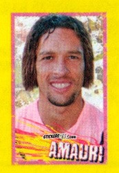 Figurina Amauri - Calcio 2006-2007 Pocket Collection n. 180 - Merlin