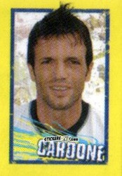 Figurina Cardone - Calcio 2006-2007 Pocket Collection n. 186 - Merlin