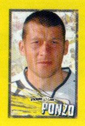 Figurina Ponzo - Calcio 2006-2007 Pocket Collection n. 405 - Merlin