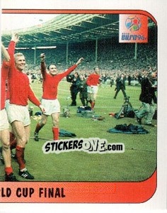 Figurina 1966 World Cup Final - UEFA Euro England 1996 n. 32 - Merlin