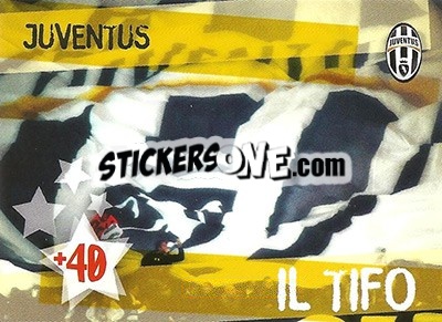 Figurina Tifo 1 - Juventus. I Piu Forti Siamo Noi n. 97 - Edibas