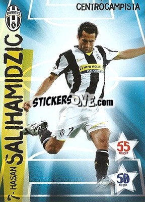Cromo Hasan Salihamidzic - Juventus. I Piu Forti Siamo Noi n. 21 - Edibas