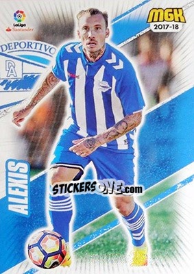 Cromo Alexis Ruano - Liga 2017-2018. Megacracks n. 7 - Panini
