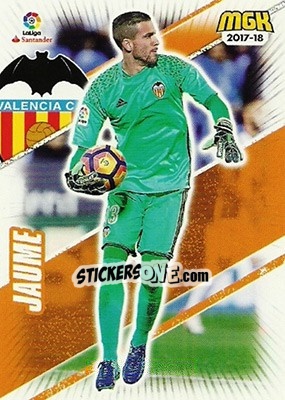 Cromo Jaume - Liga 2017-2018. Megacracks n. 489 - Panini