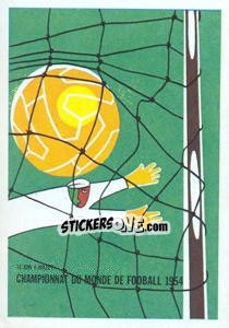 Cromo World Cup 1954 - World Cup Story n. 11 - Panini
