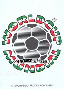Cromo World Cup 1986 - World Cup Story n. 25 - Panini