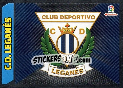 Figurina ESCUDO LEGANéS (25) - Liga Spagnola 2017-2018 n. 25 - Colecciones ESTE