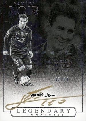 Cromo Lionel Messi - Noir Soccer 2016-2017 n. LS-LM - Panini