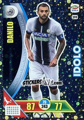 Figurina Danilo - Calciatori 2017-2018. Adrenalyn XL n. 399 - Panini