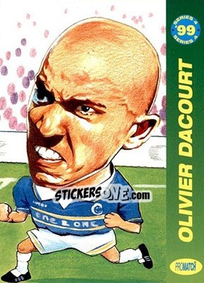 Cromo Olivier Dacourt - 1999 Series 4 n. 61 - Promatch