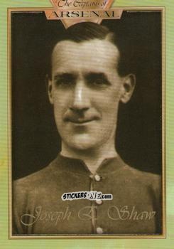 Figurina Joseph E Shaw 1907 - The Captains Of Arsenal n. 9 - Futera