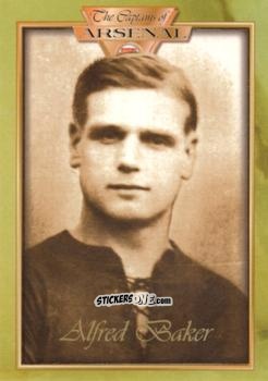 Cromo Alfred Baker 1919 - The Captains Of Arsenal n. 12 - Futera