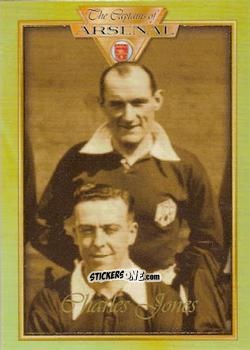 Cromo Charles Jones 1928 - The Captains Of Arsenal n. 15 - Futera