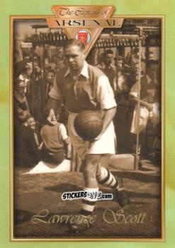 Sticker Lawrence Scott 1937 - The Captains Of Arsenal n. 19 - Futera