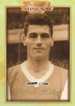 Sticker Clifford Holton 1947 - The Captains Of Arsenal n. 24 - Futera