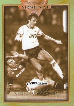 Figurina David O'Leary 1973 - The Captains Of Arsenal n. 35 - Futera