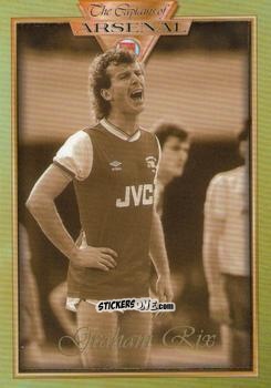 Sticker Graham Rix 1974 - The Captains Of Arsenal n. 36 - Futera