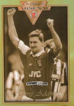 Figurina Tony Adams 1982 - The Captains Of Arsenal n. 41 - Futera