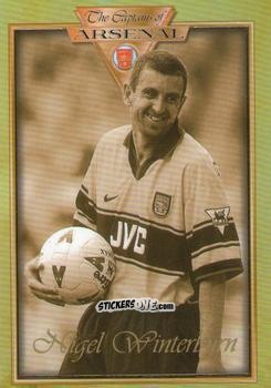 Cromo Nigel Winterburn 1987 - The Captains Of Arsenal n. 42 - Futera
